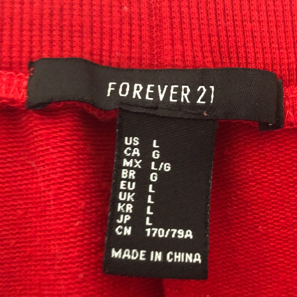 Red Mesh Track Pants - Picture 3 of 4